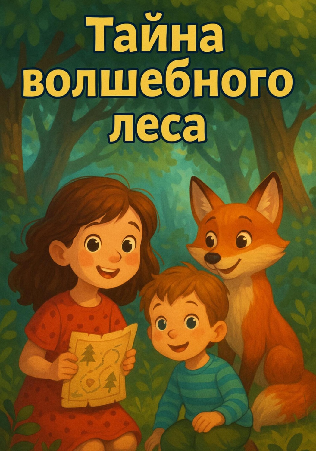 Обложка книги «Тайна волшебного леса»