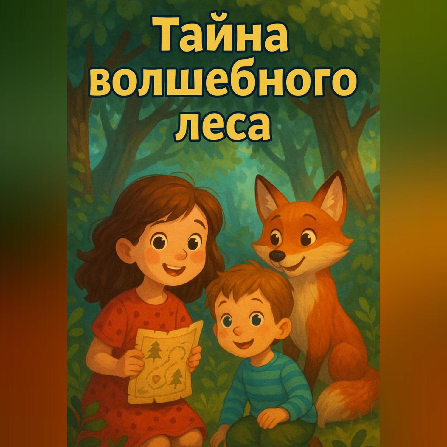 Обложка книги «Тайна волшебного леса»