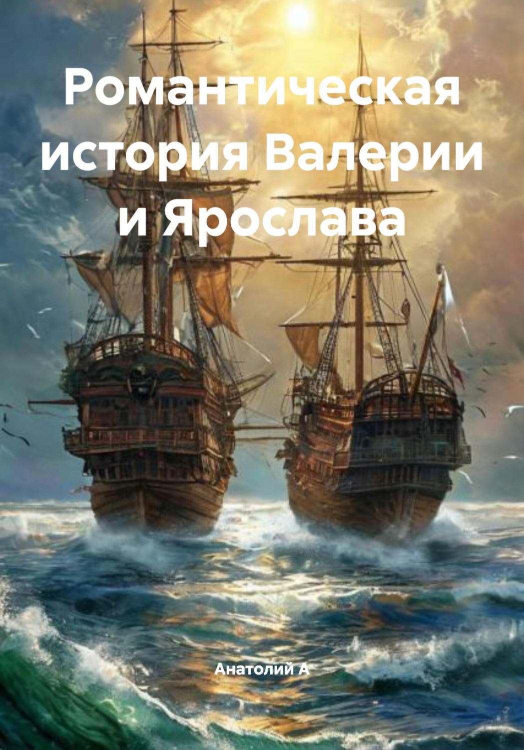 Обложка книги «Романтическая история Валерии и Ярослава»