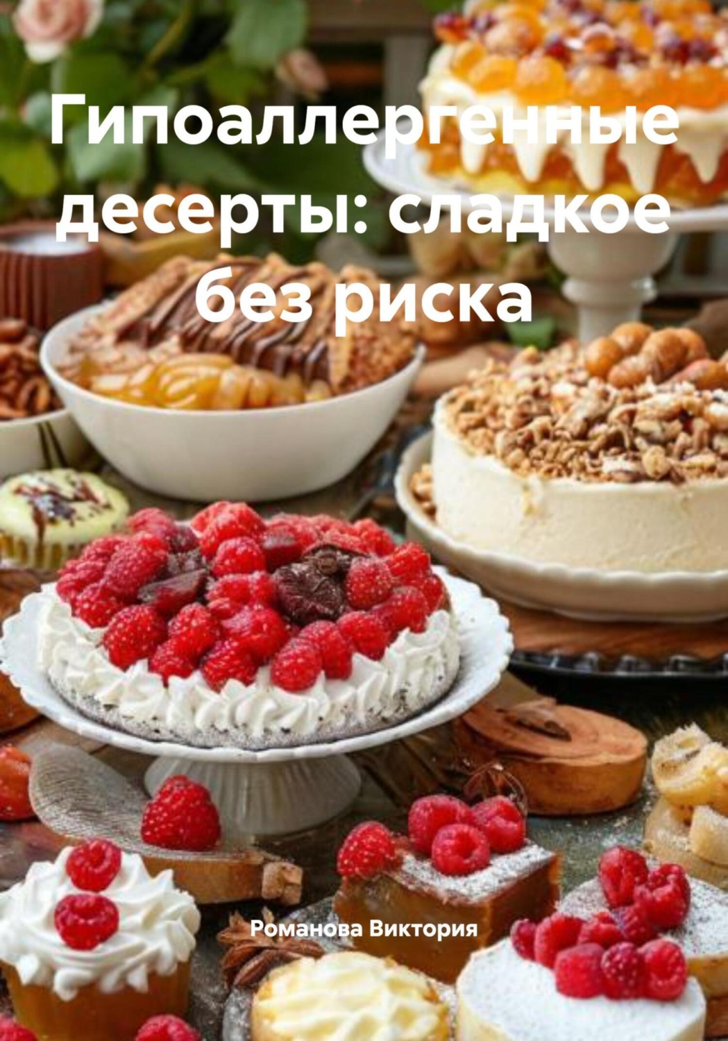 Обложка книги «Гипоаллергенные десерты: сладкое без риска»