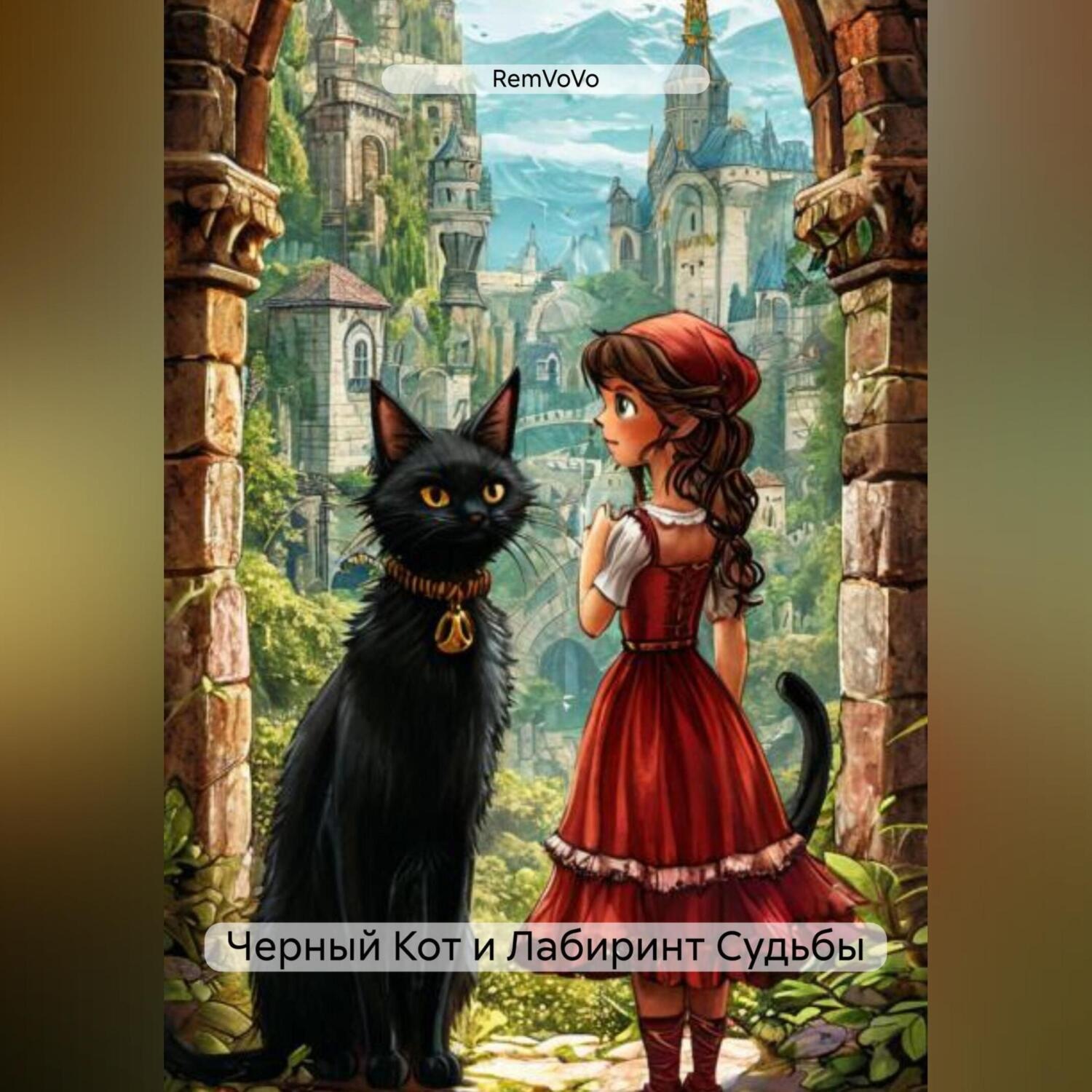 Обложка книги «Черный Кот и Лабиринт Судьбы»