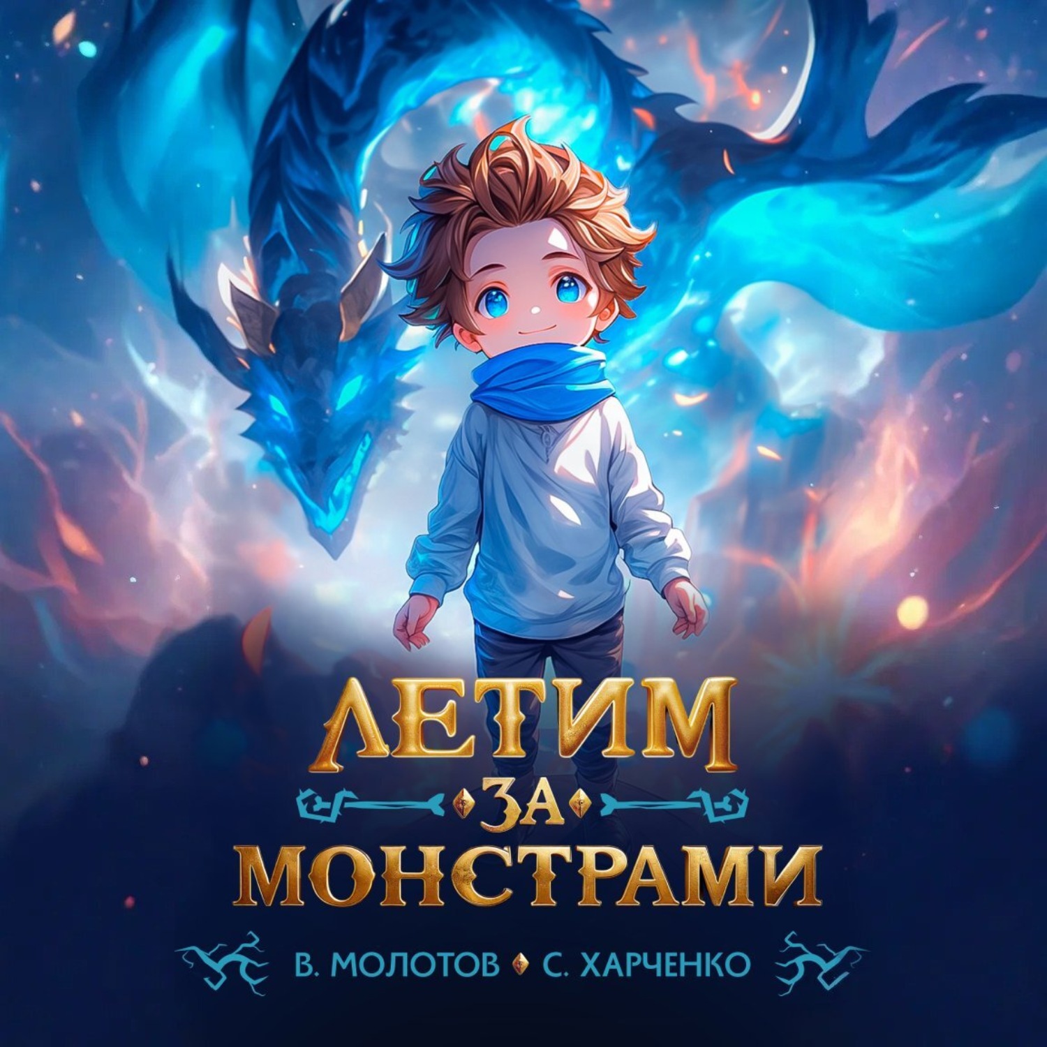Обложка книги «Летим за монстрами!»