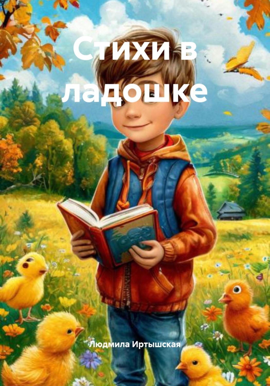 Обложка книги «Стихи в ладошке»