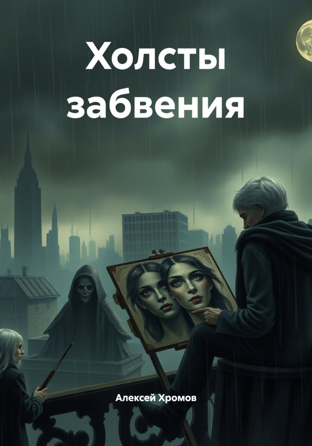 Обложка книги «Холсты забвения»