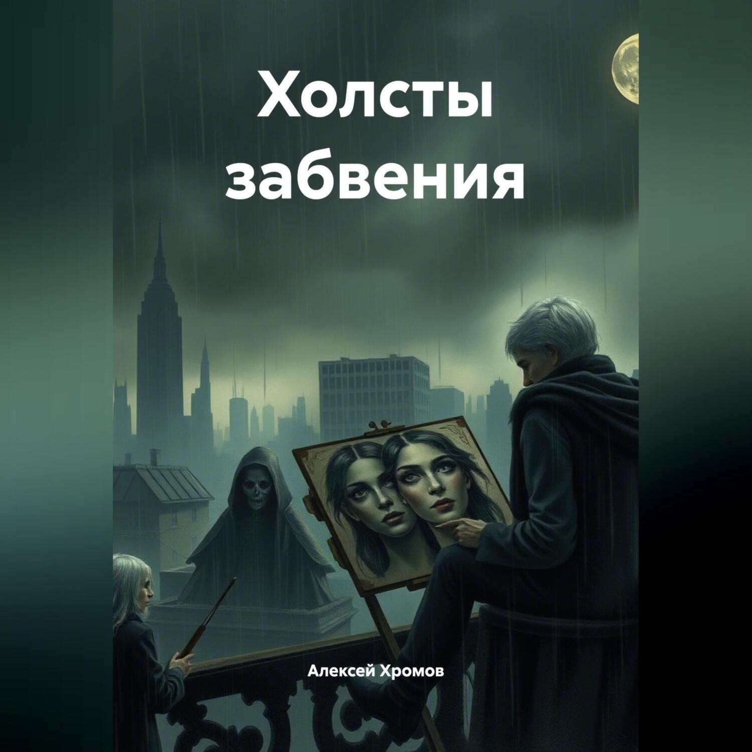 Обложка книги «холсты забвения»