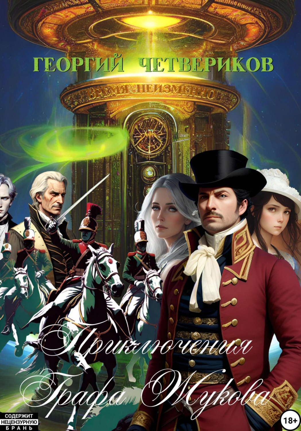 Обложка книги «Приключения графа Жукова»