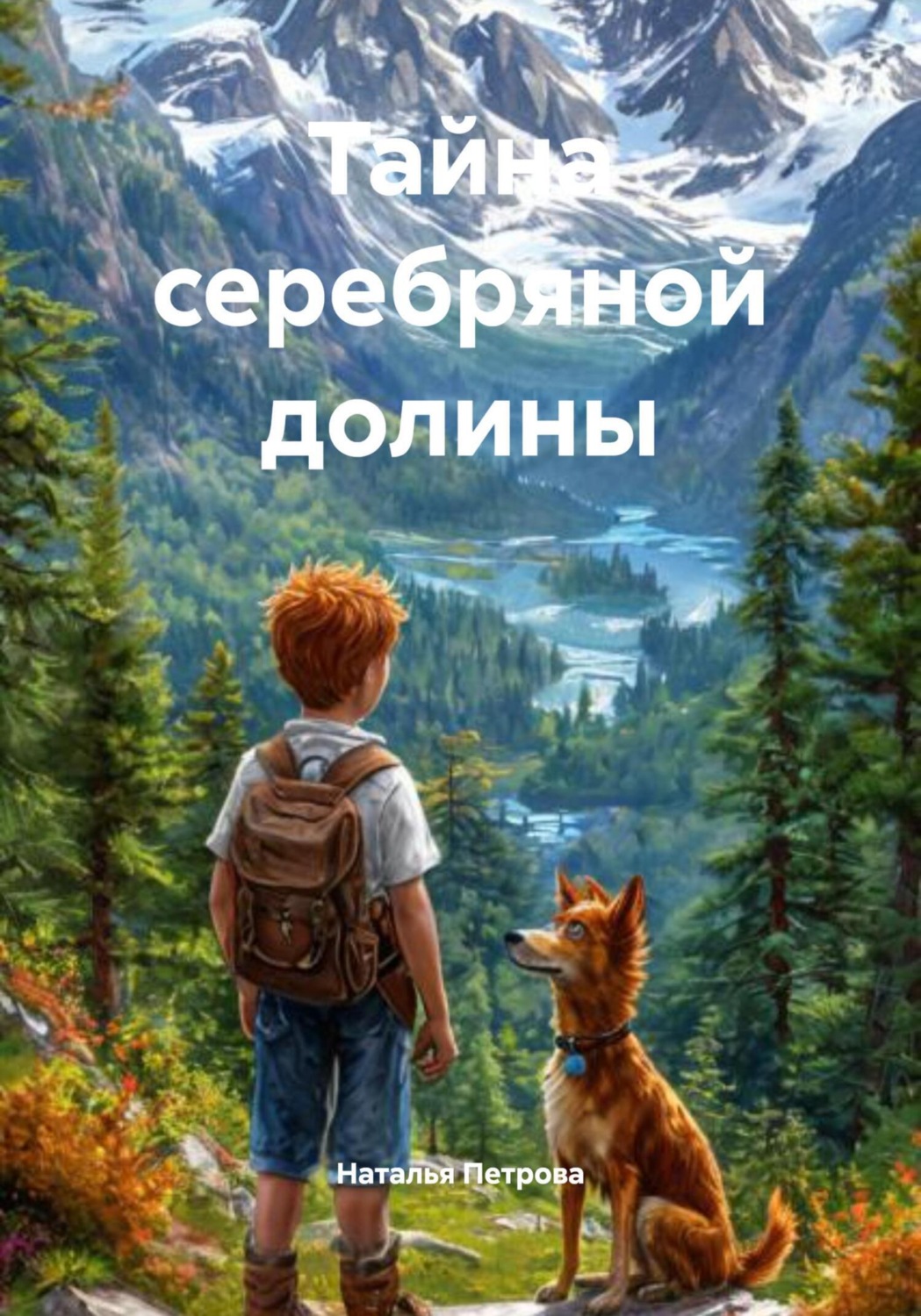 Обложка книги «Тайна серебряной долины»