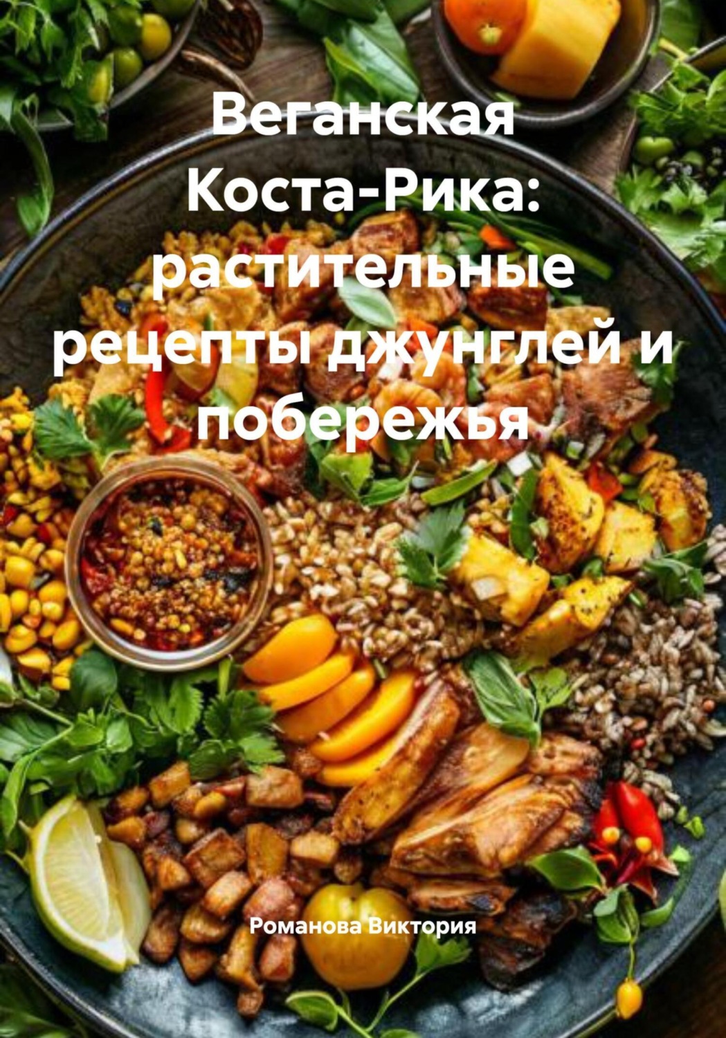 Обложка книги «Веганская Коста-Рика: растительные рецепты джунглей и побережья»