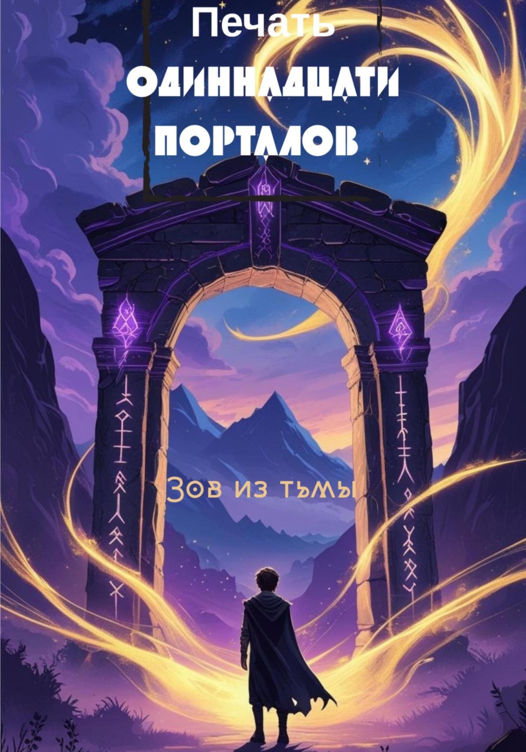Обложка книги «Печать Одиннадцати Порталов: Зов из тьмы»