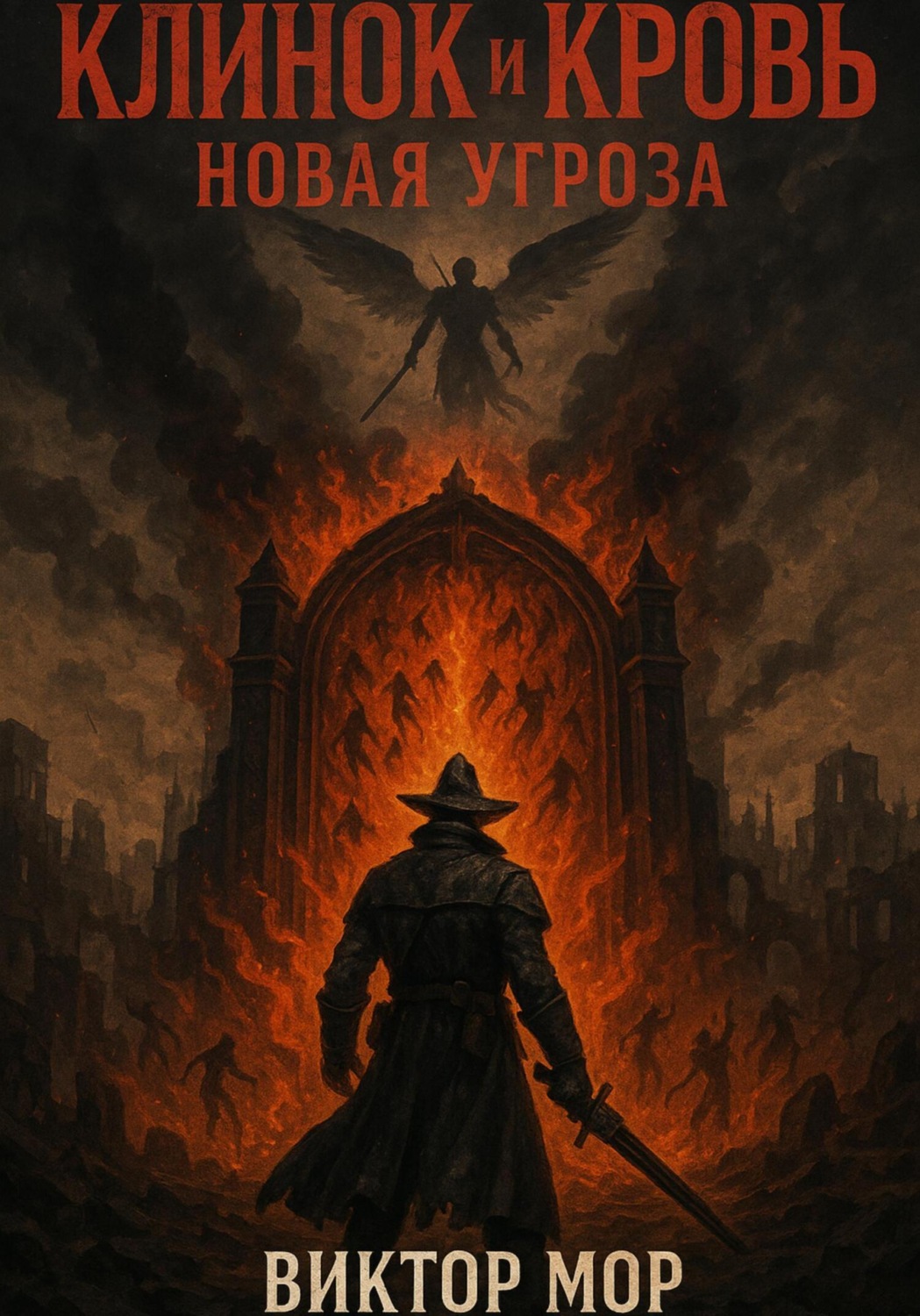 Обложка книги «Клинок и кровь: Новая угроза»