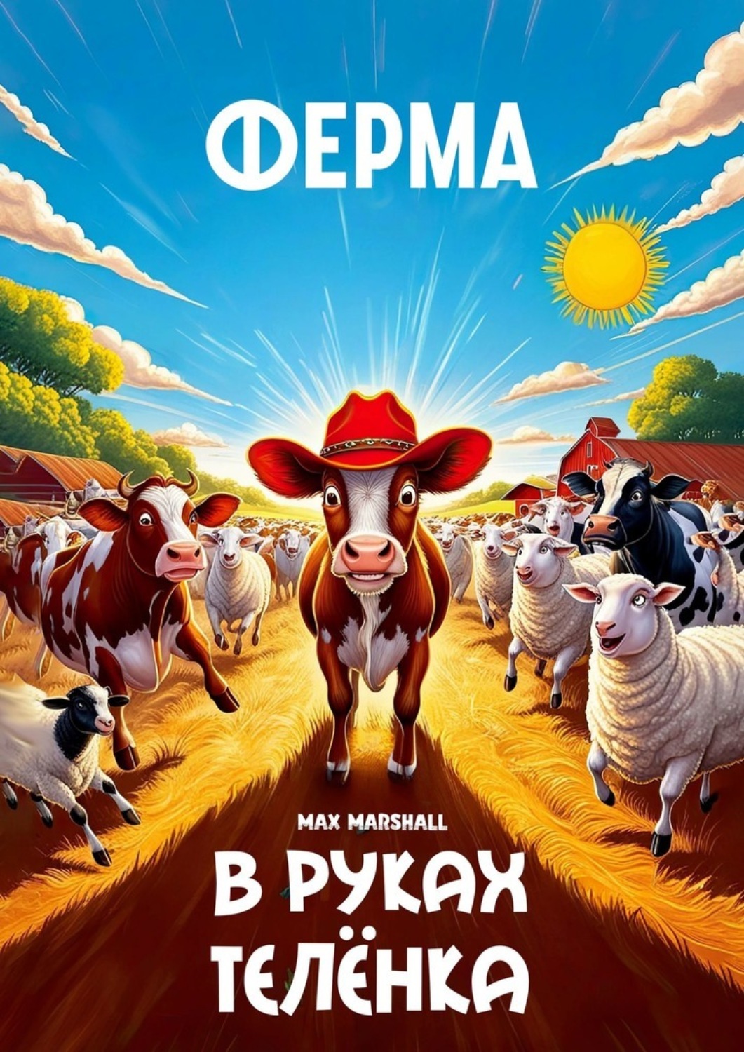 Обложка книги «Ферма в руках телёнка»