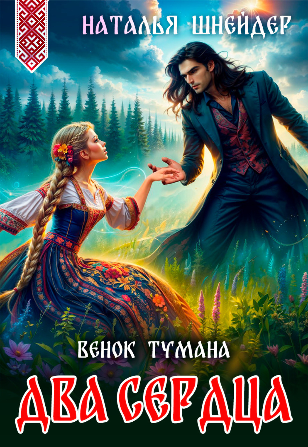 Обложка книги «Венок тумана. Два сердца»