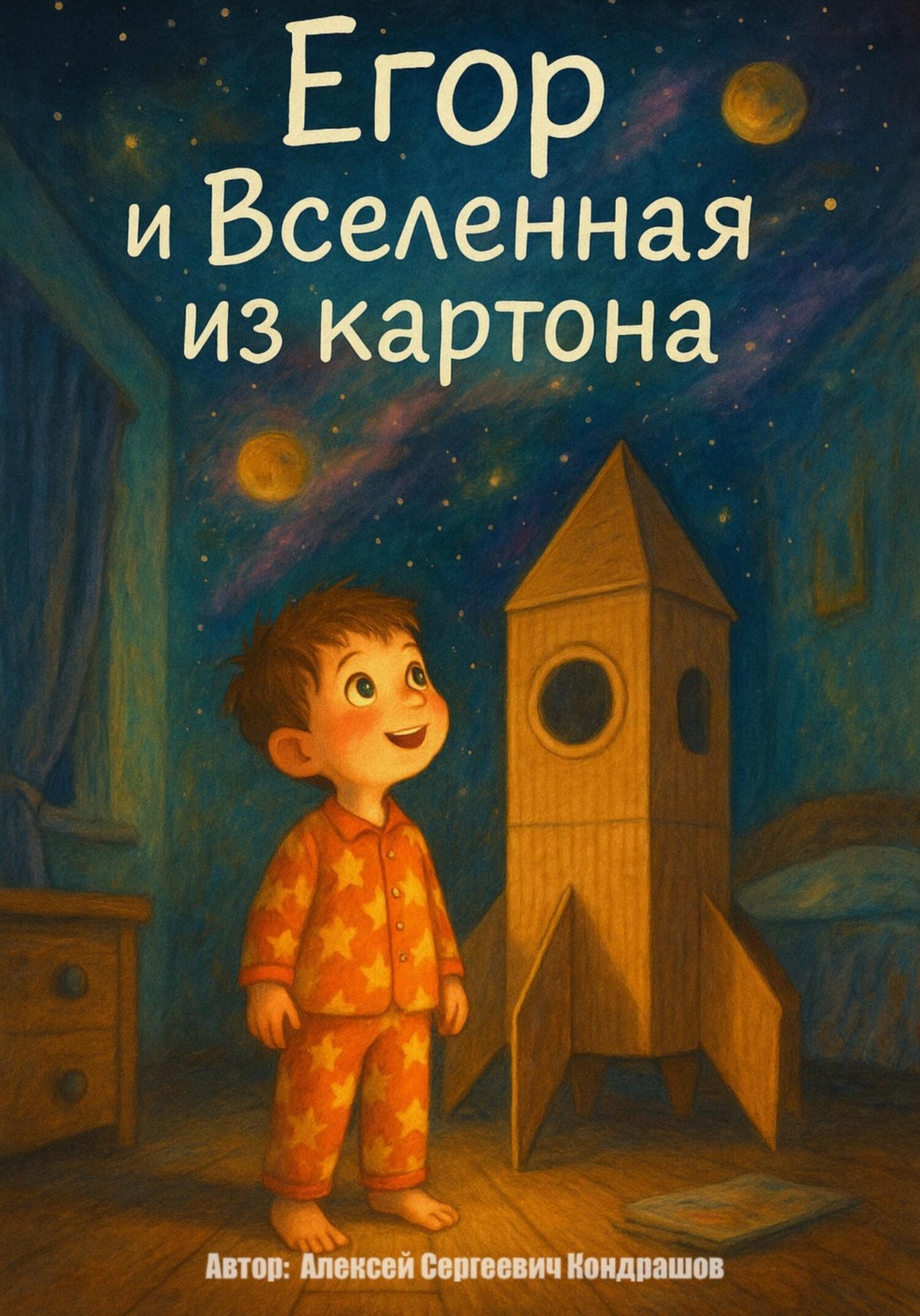 Обложка книги «Егор и Вселенная из картона»