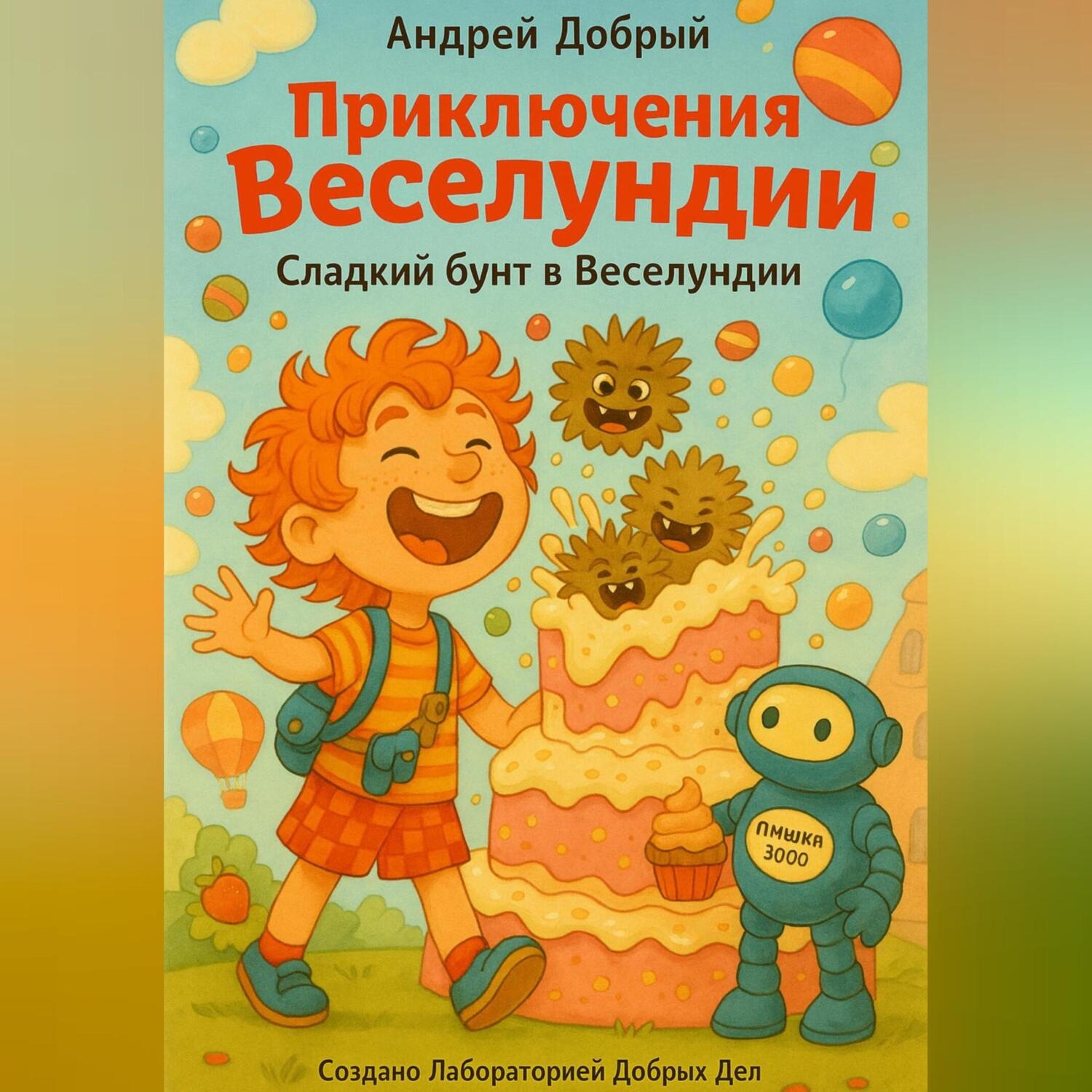 Обложка книги «Сладкий бунт в Веселундии»