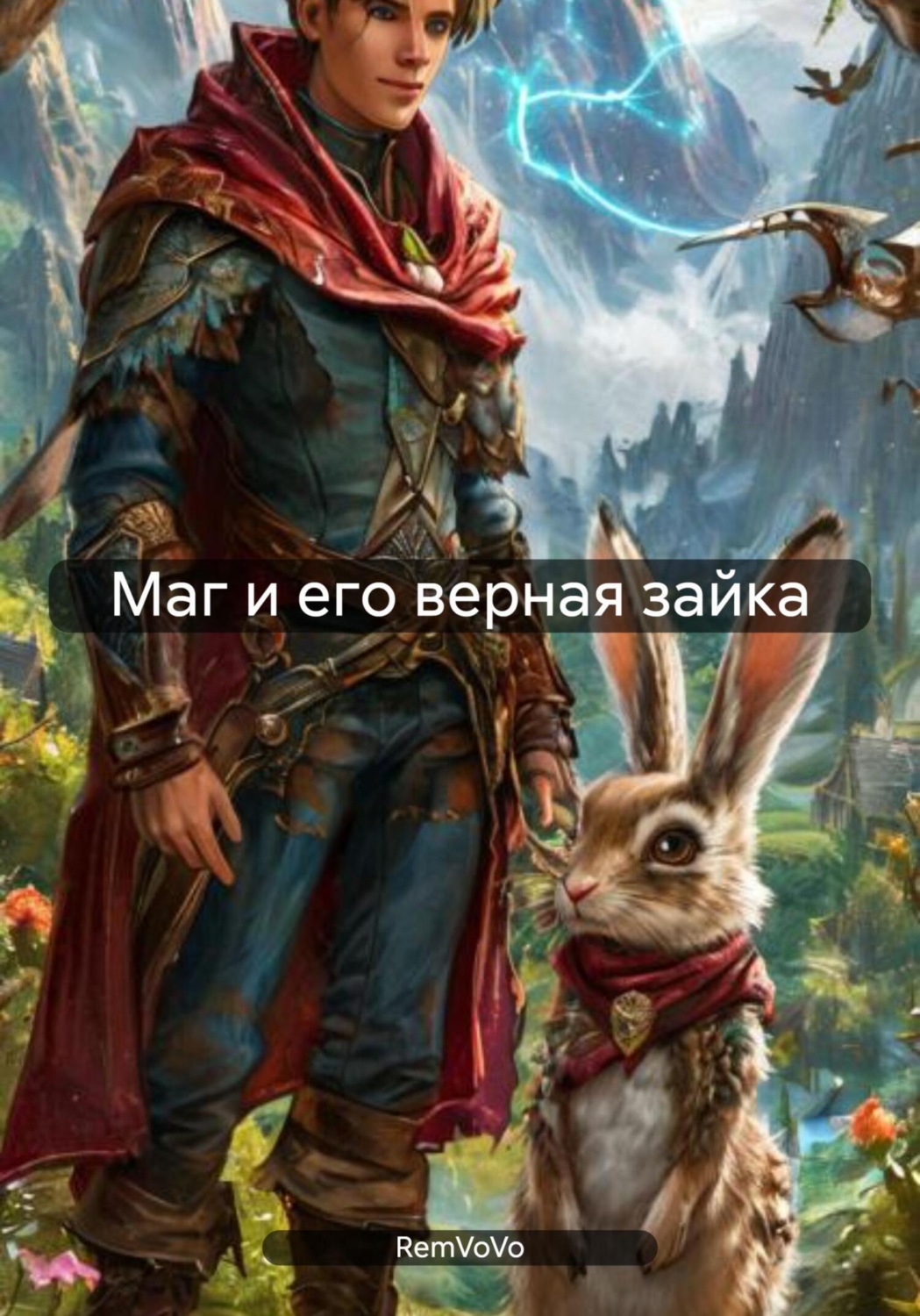 Обложка книги «Маг и его верная зайка»