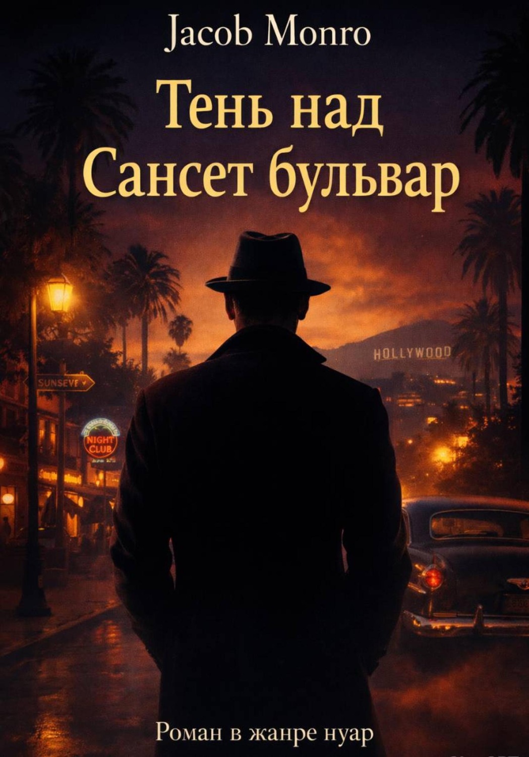 Обложка книги «Тень над Сансет-Бульвар»