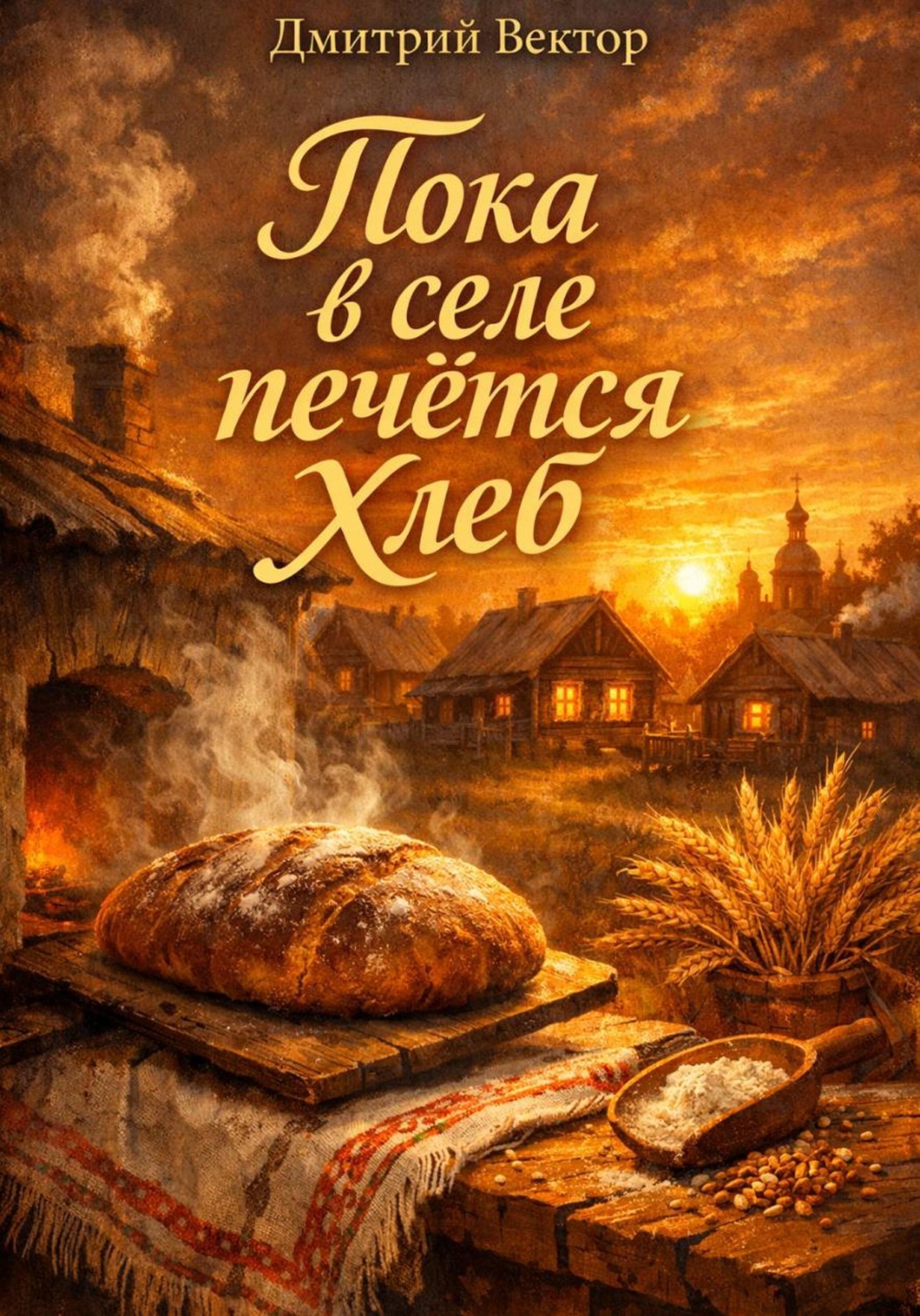 Обложка книги «Пока в селе печётся хлеб»
