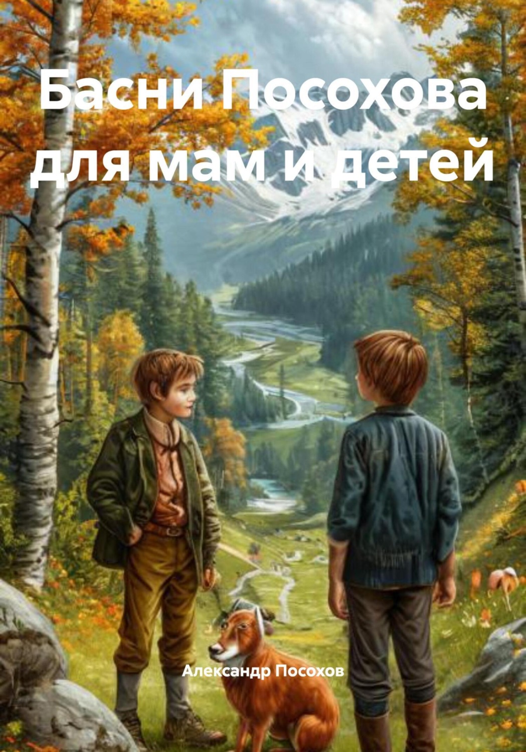 Обложка книги «Басни Посохова для мам и детей»