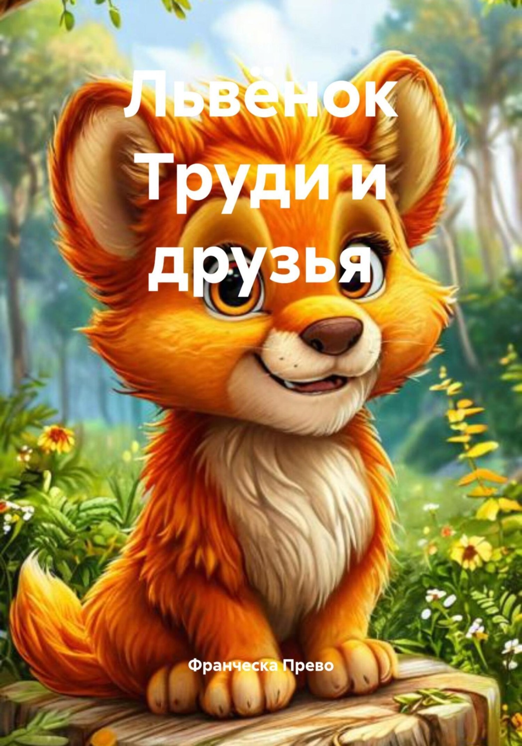 Обложка книги «Львёнок Труди и друзья»