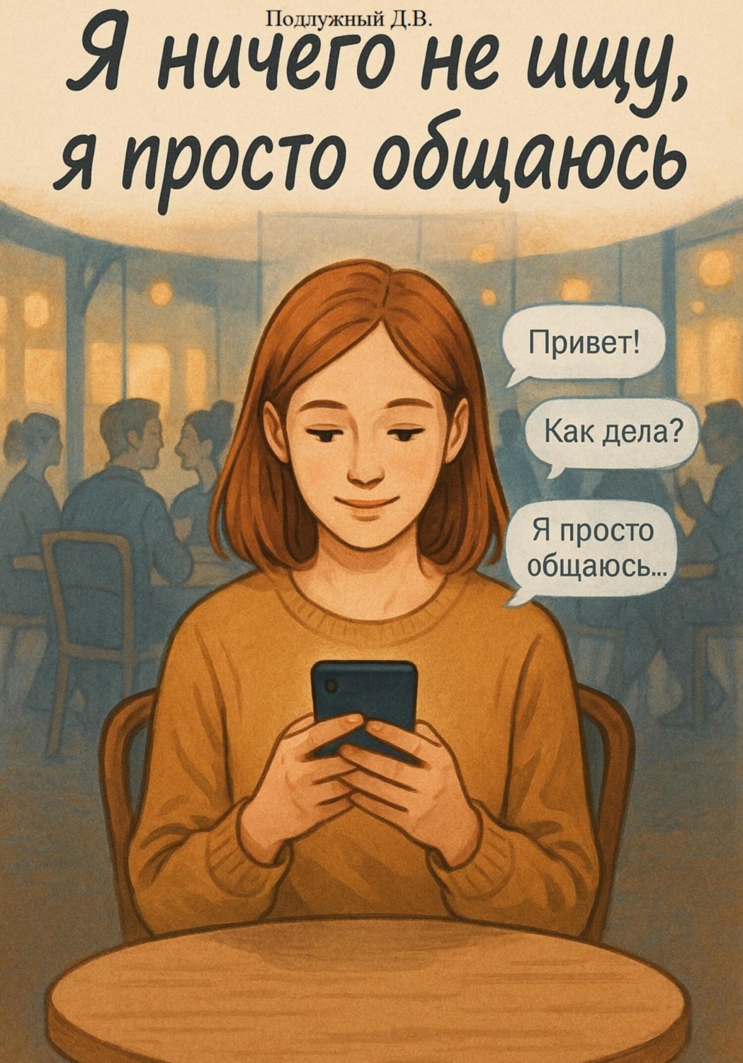 Обложка книги «Я ничего не ищу, я просто общаюсь»
