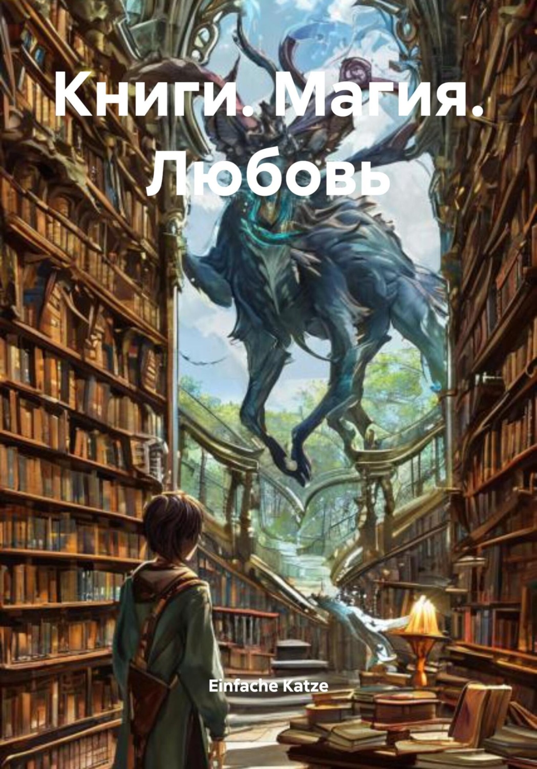 Обложка книги «Книги. Магия. Любовь»