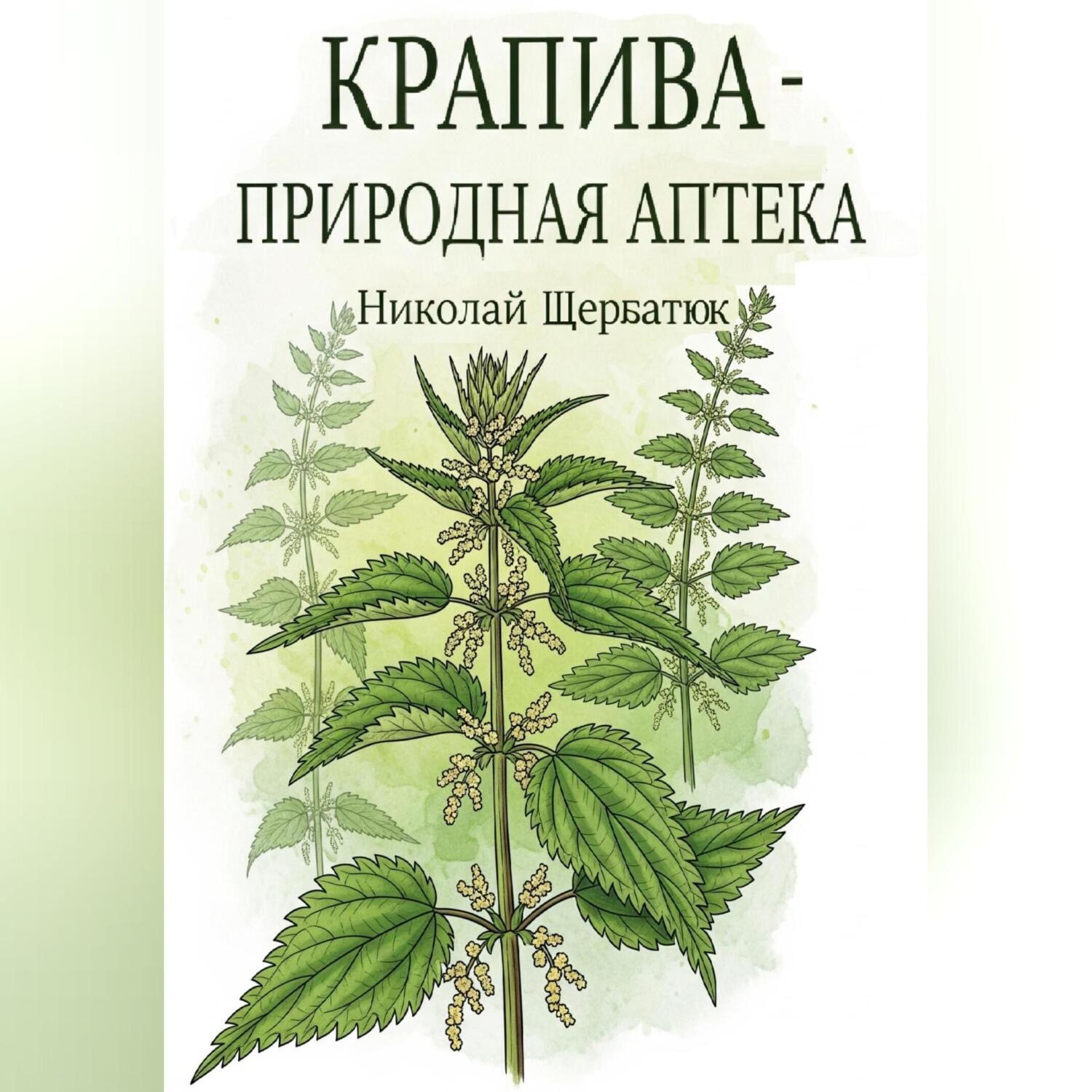 Обложка книги «Крапива – природная аптека»