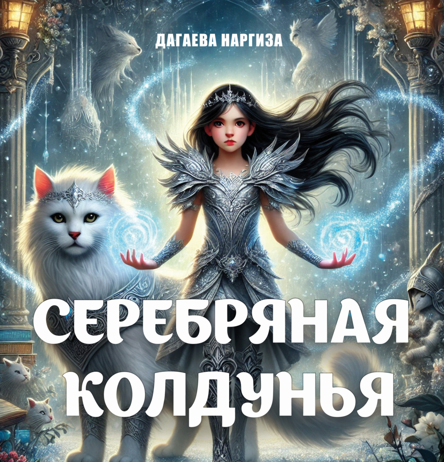 Обложка книги «Серебряная колдунья»
