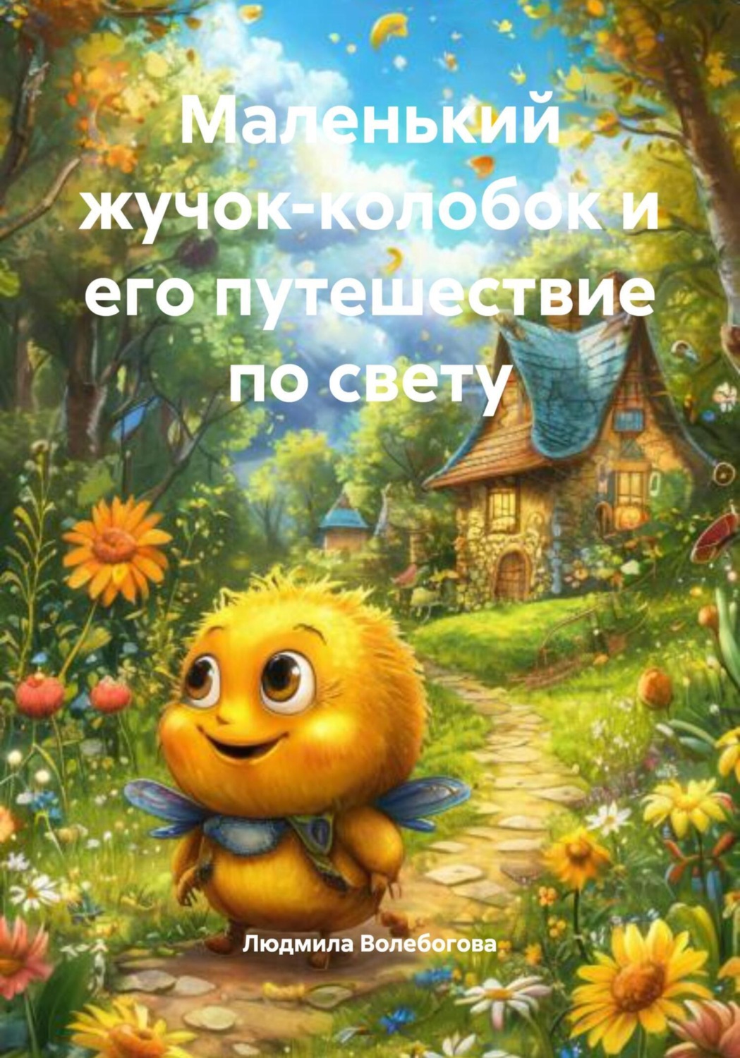 Обложка книги «Маленький жучок-колобок и его путешествие по свету»