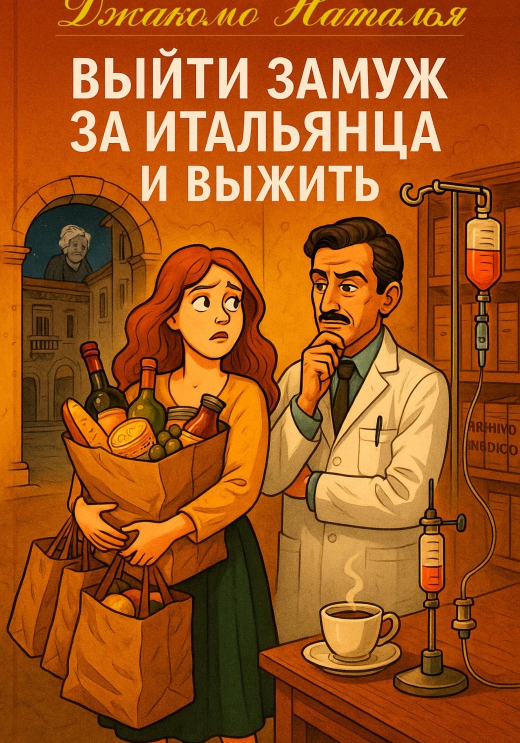 Обложка книги «Выйти замуж за итальянца и выжить»