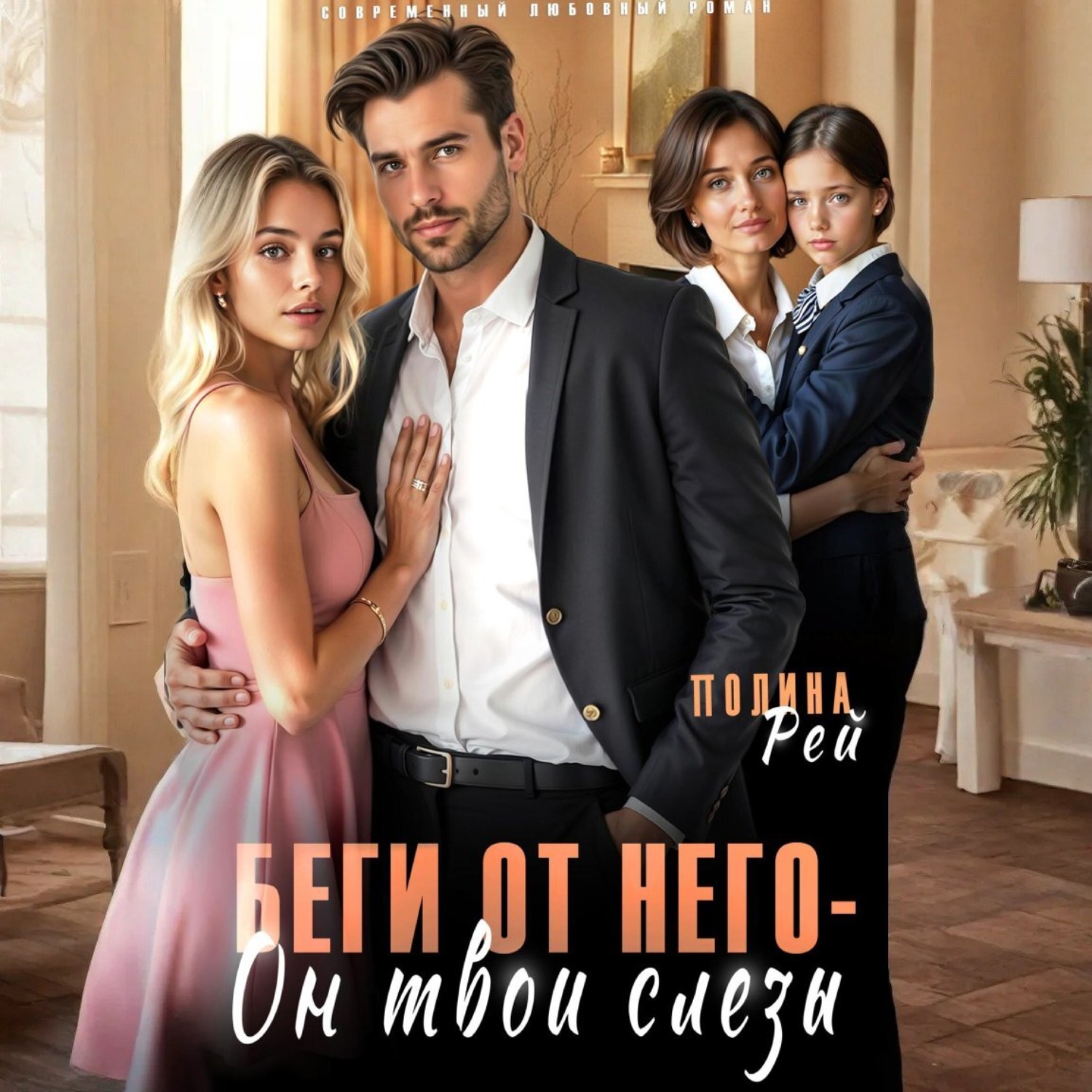 Обложка книги «Беги от него – он твои слёзы»