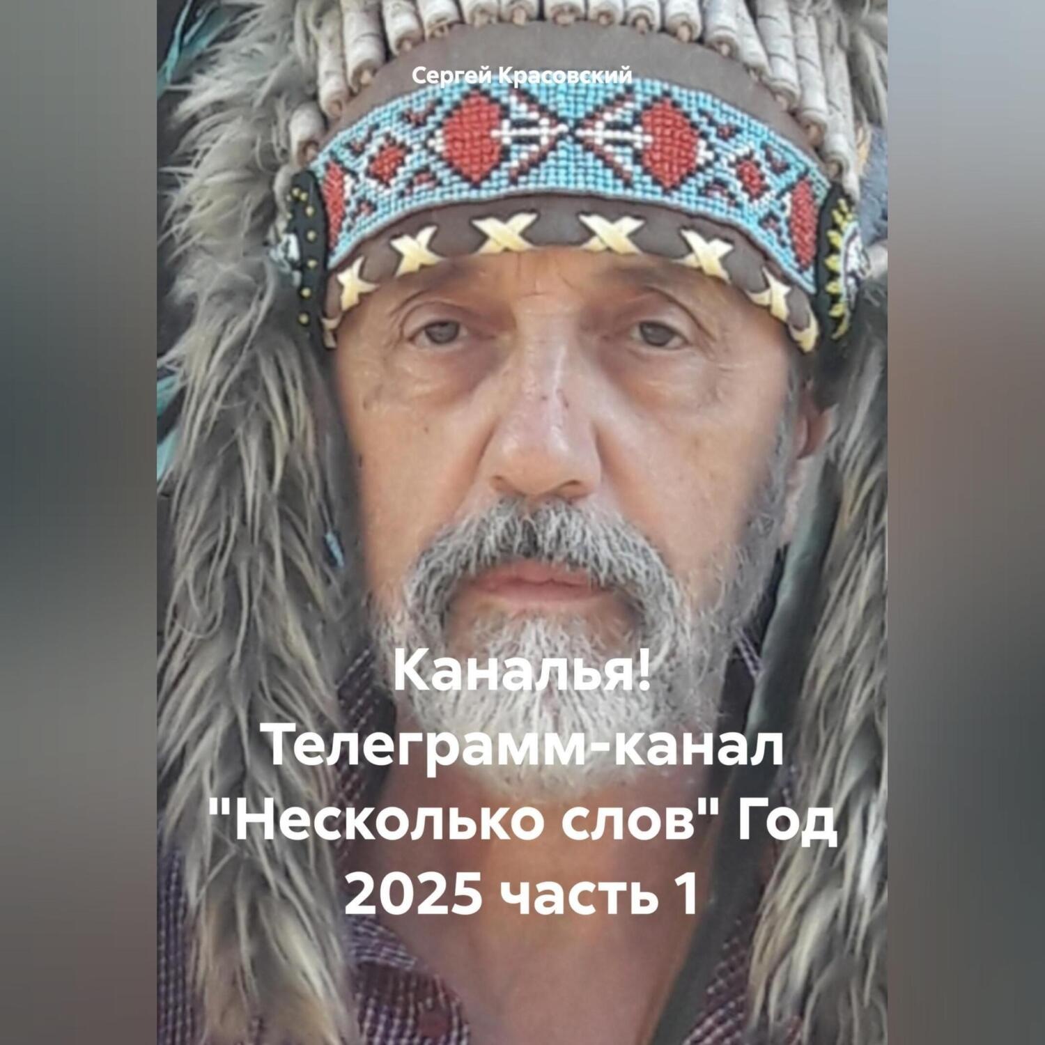 Обложка книги «Каналья! Телеграмм-канал «Несколько слов» Год 2025 часть 1»