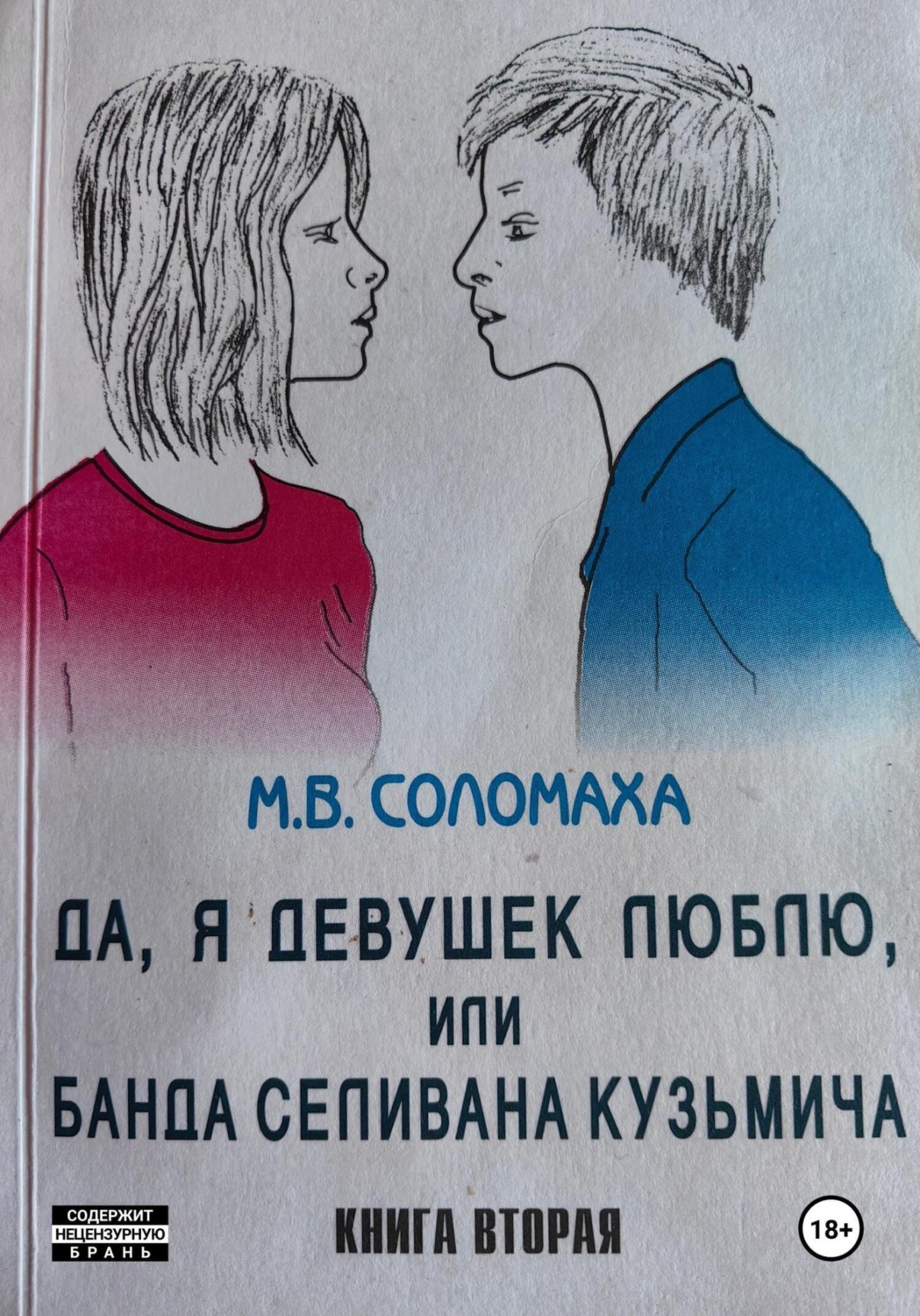 Обложка книги «Да, я девушек люблю, или Банда Селивана Кузьмича. Книга 2»