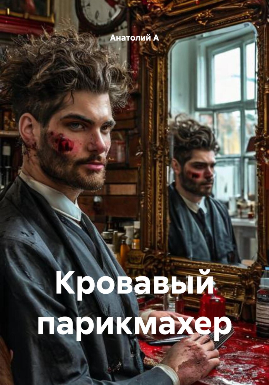 Обложка книги «Кровавый парикмахер»