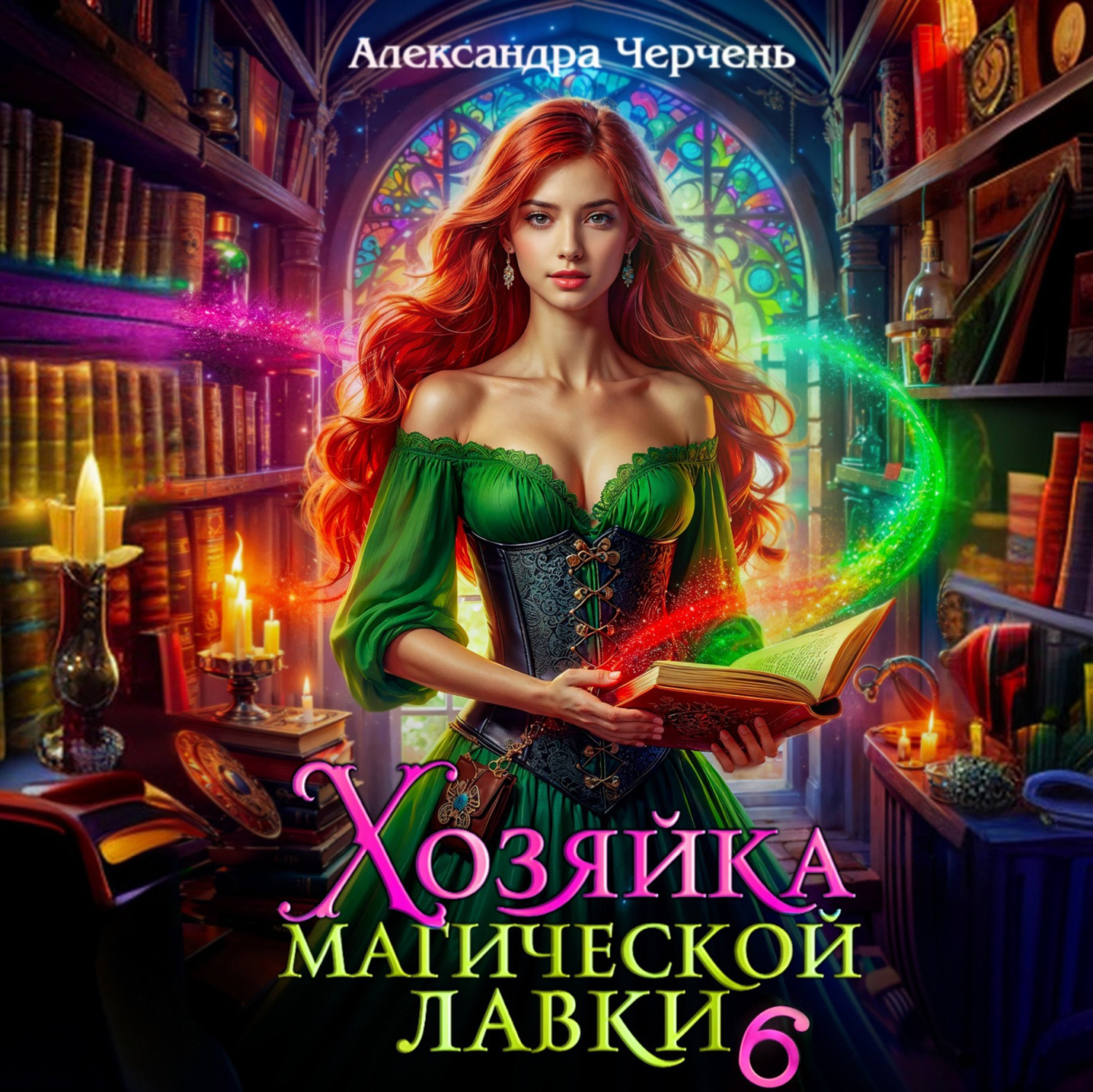 Обложка книги «Хозяйка магической лавки – 6»