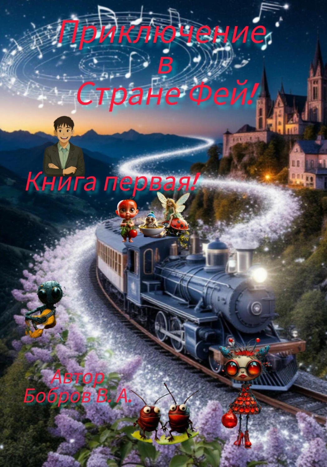 Обложка книги «Приключение в Стране фей! Часть первая»