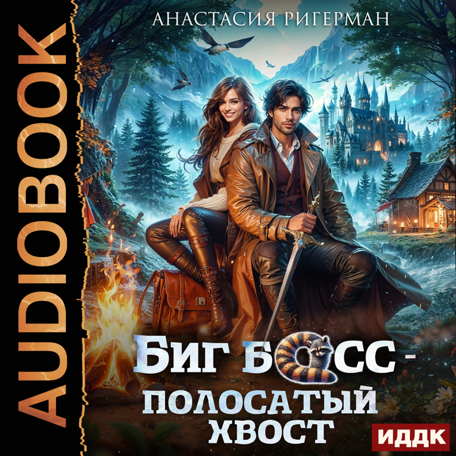Обложка книги «Биг босс – полосатый хвост»
