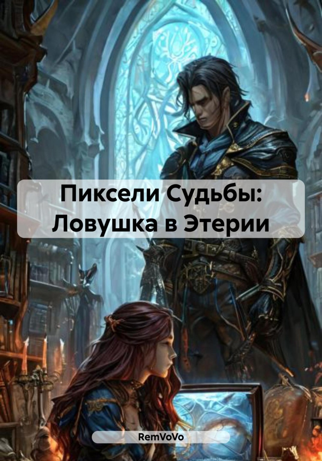 Обложка книги «Пиксели Судьбы: Ловушка в Этерии»
