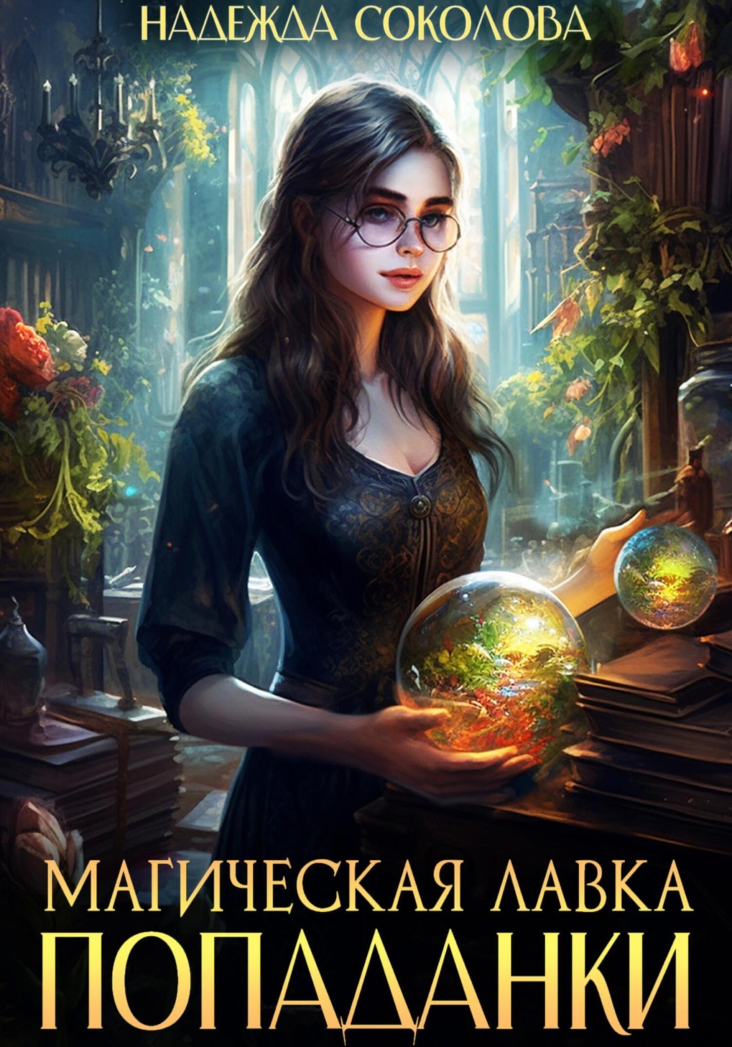 Обложка книги «Магическая лавка попаданки»