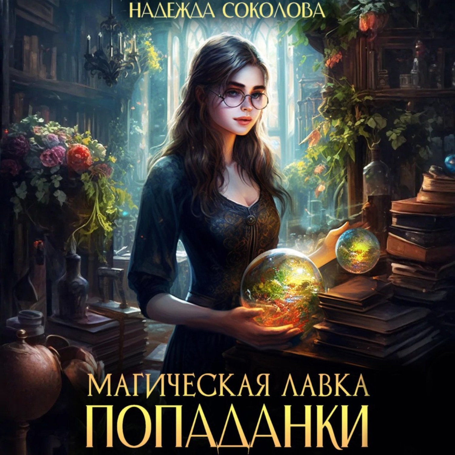 Обложка книги «Магическая лавка попаданки»