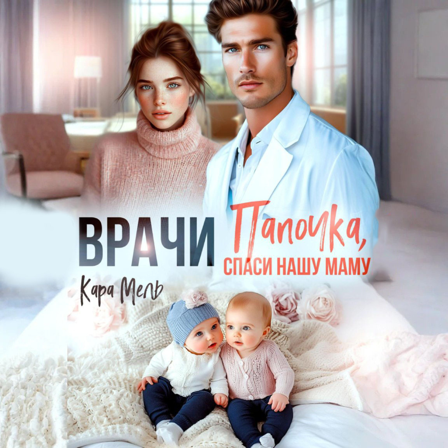 Обложка книги «Папочка, спаси нашу маму»