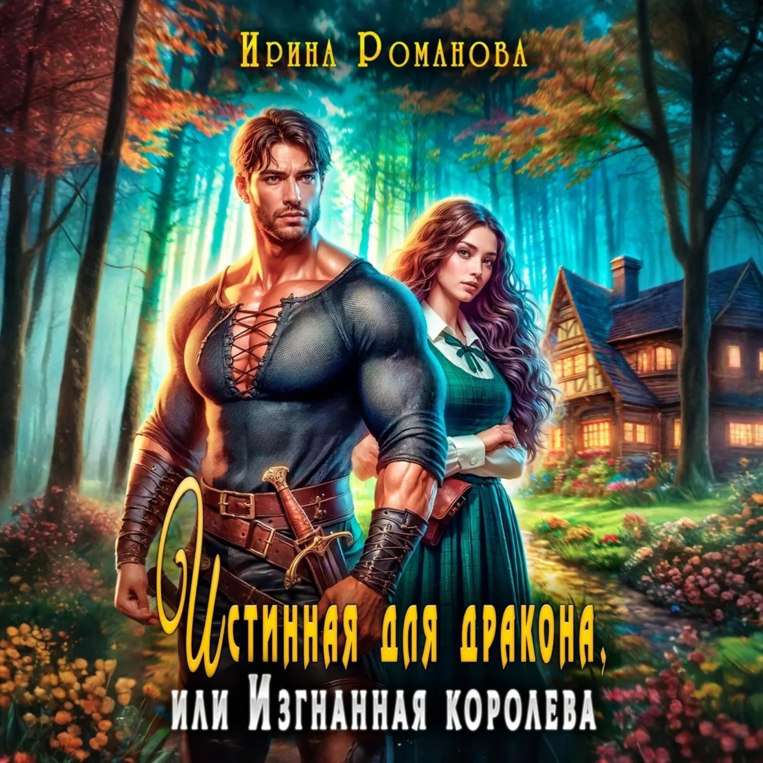 Обложка книги «Истинная для дракона, или Изгнанная королева»
