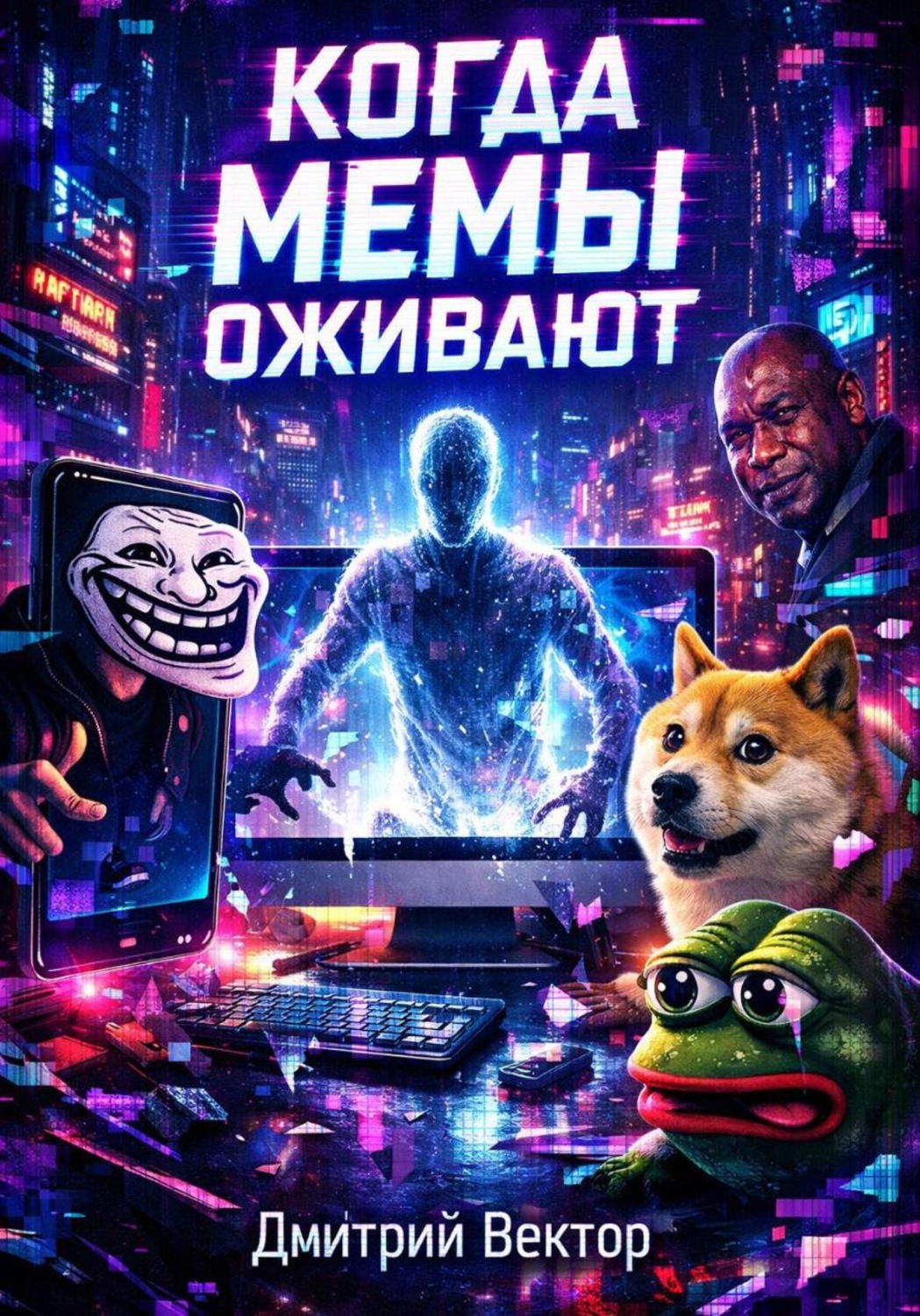 Обложка книги «Когда мемы оживают»