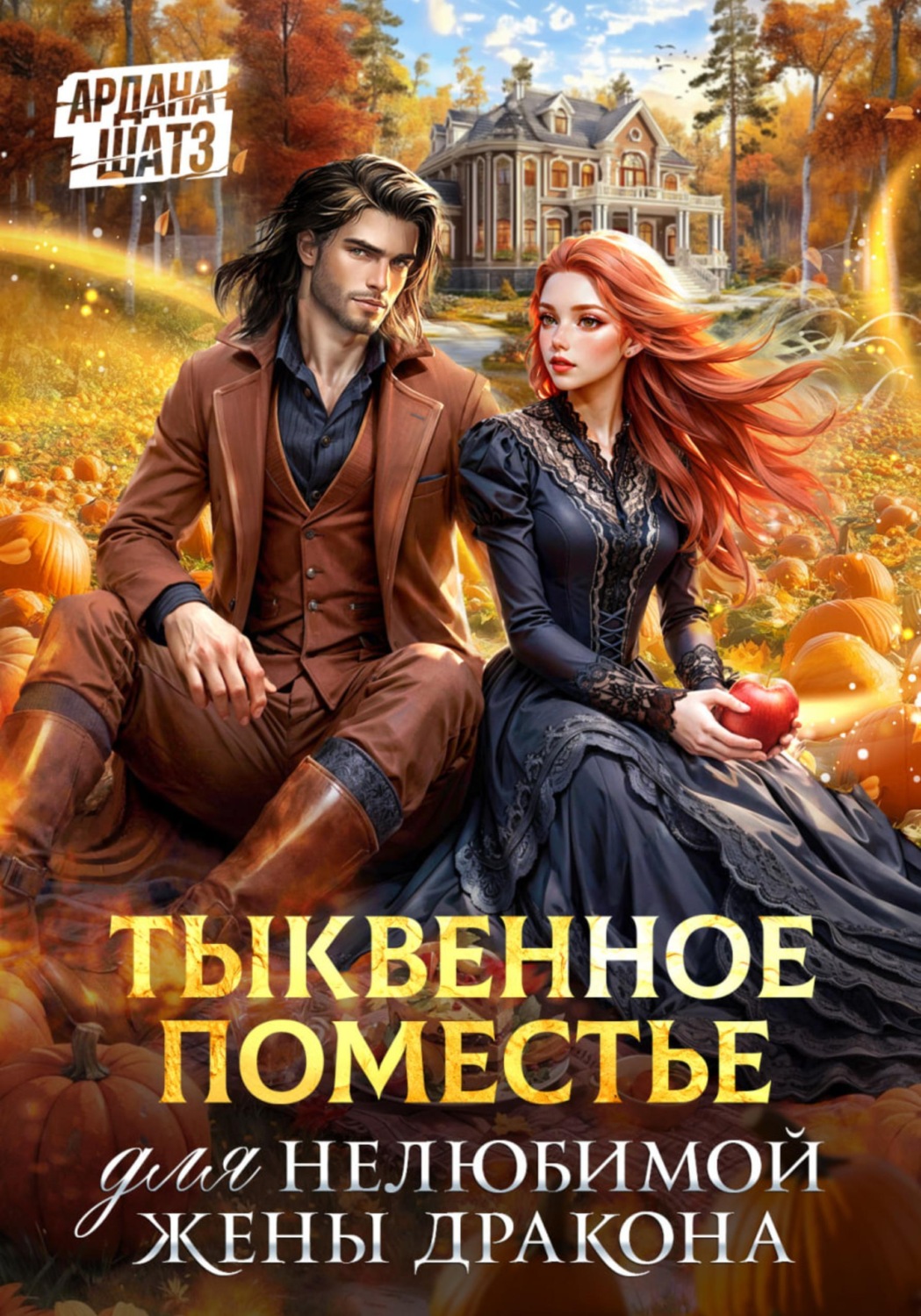 Обложка книги «Тыквенное поместье для нелюбимой жены дракона»