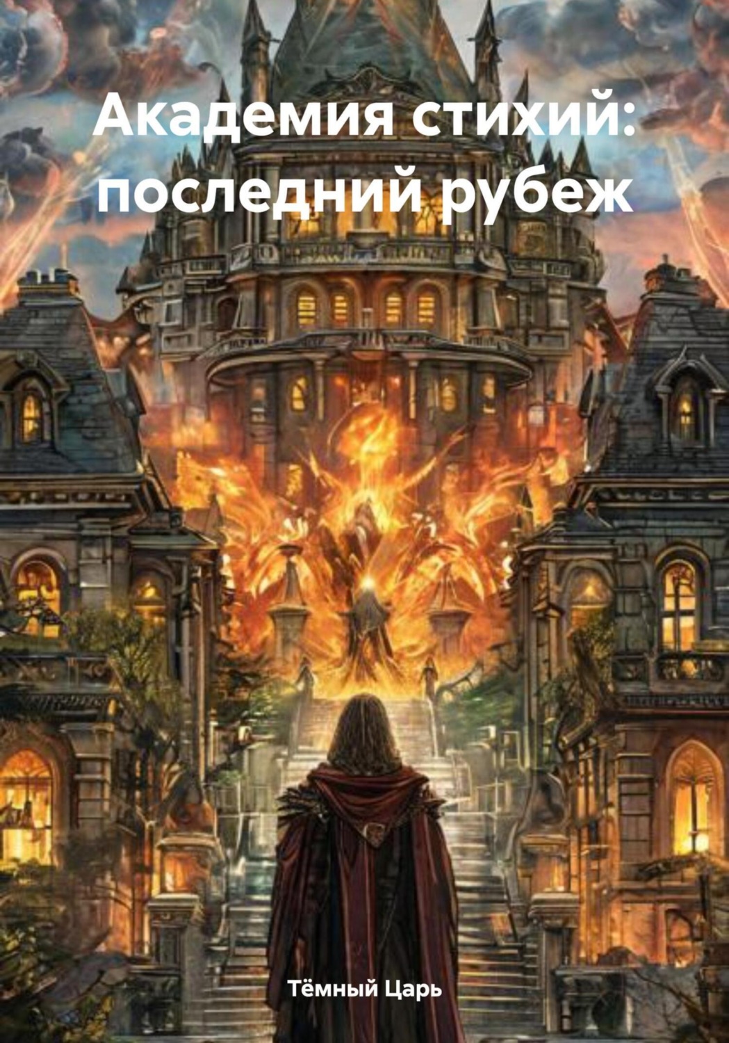 Обложка книги «Академия стихий: последний рубеж»