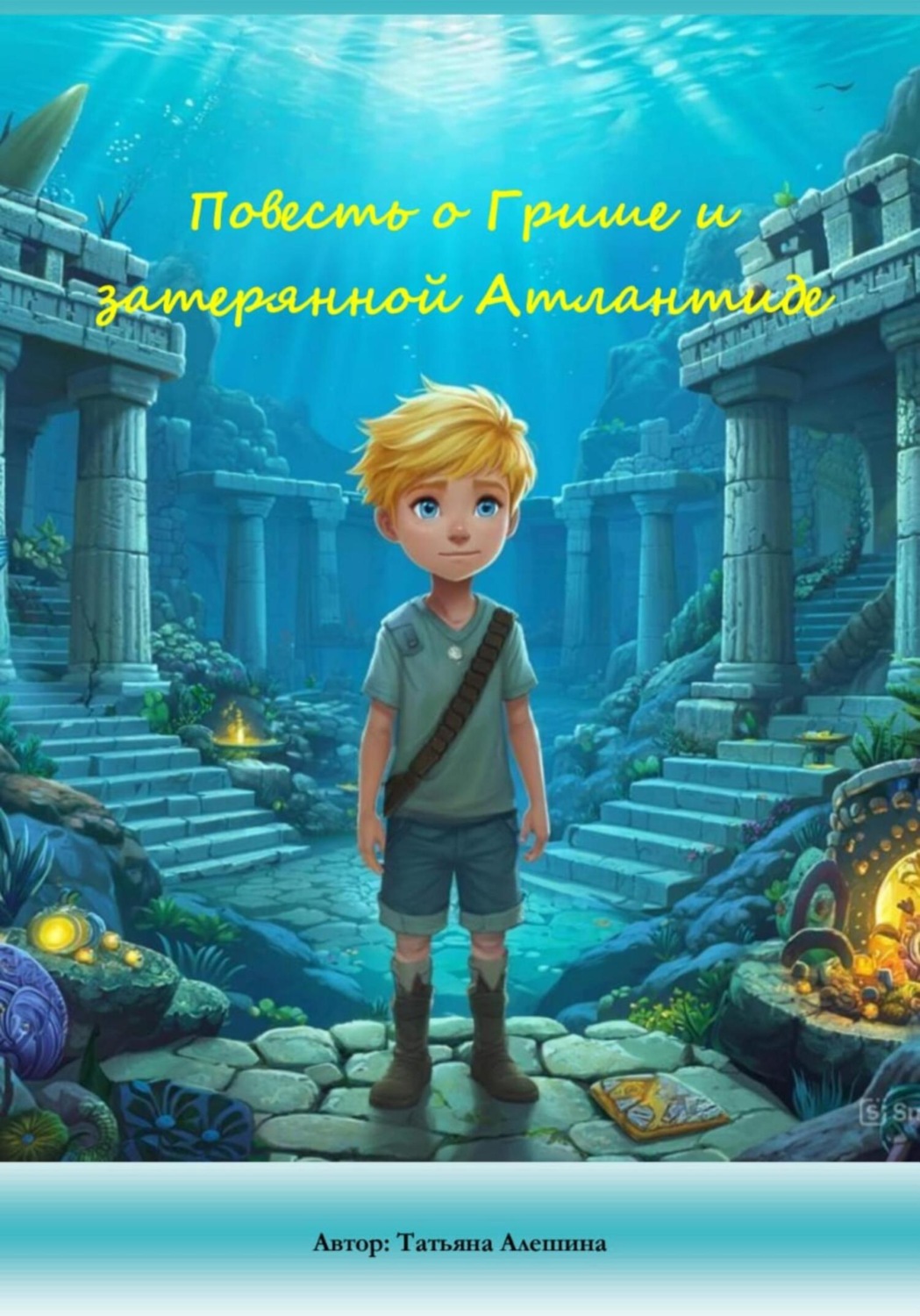 Обложка книги «Повесть о Грише и затерянной Атлантиде»