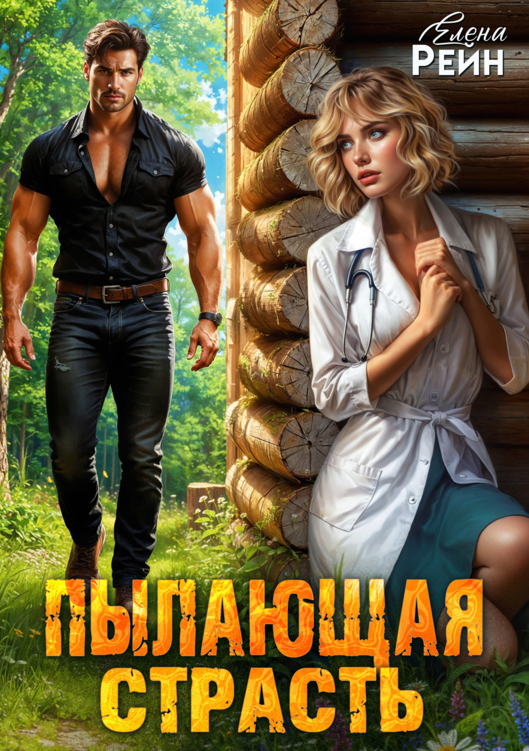 Обложка книги «Пылающая страсть»