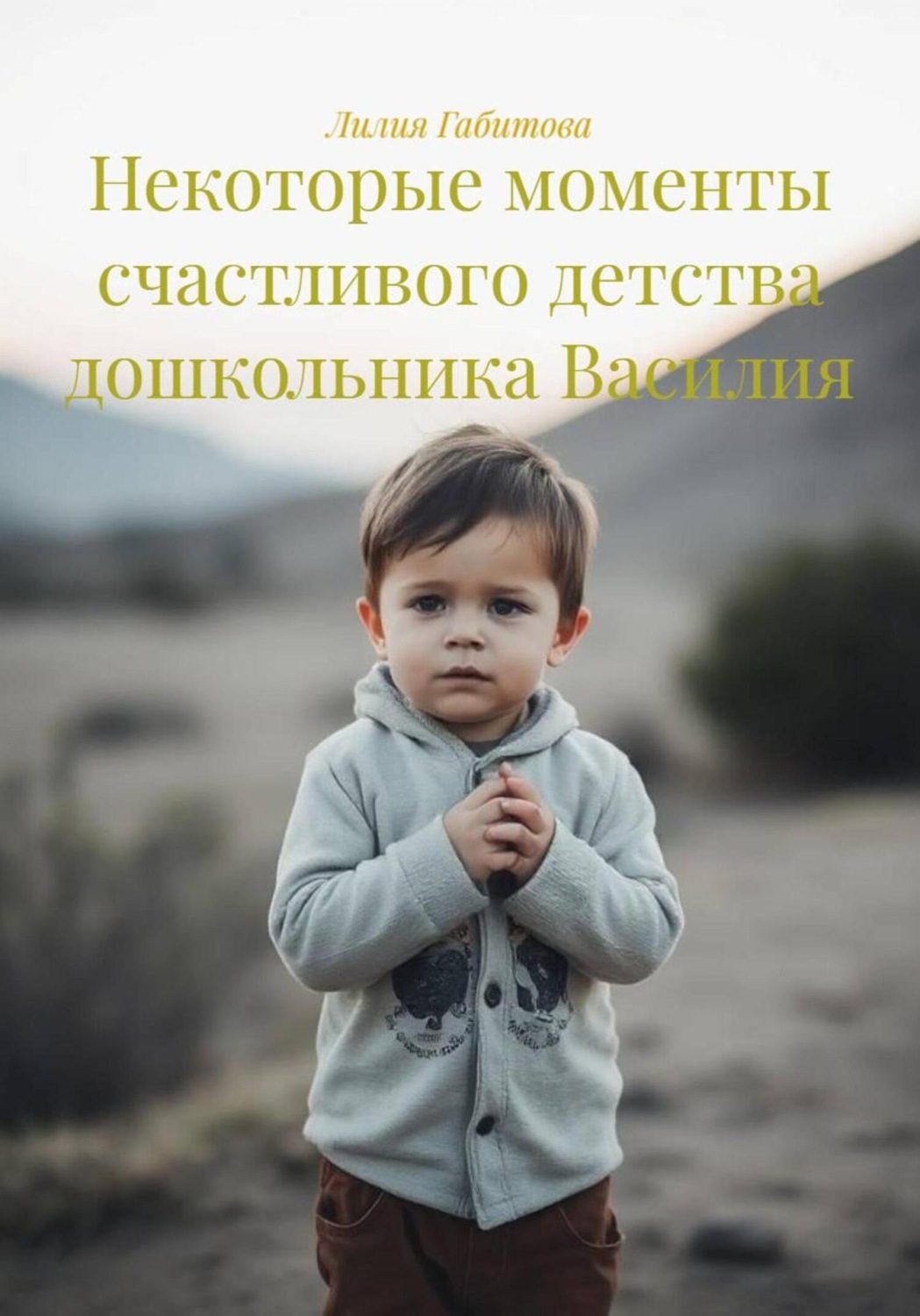 Обложка книги «Некоторые моменты счастливого детства дошкольника Василия»