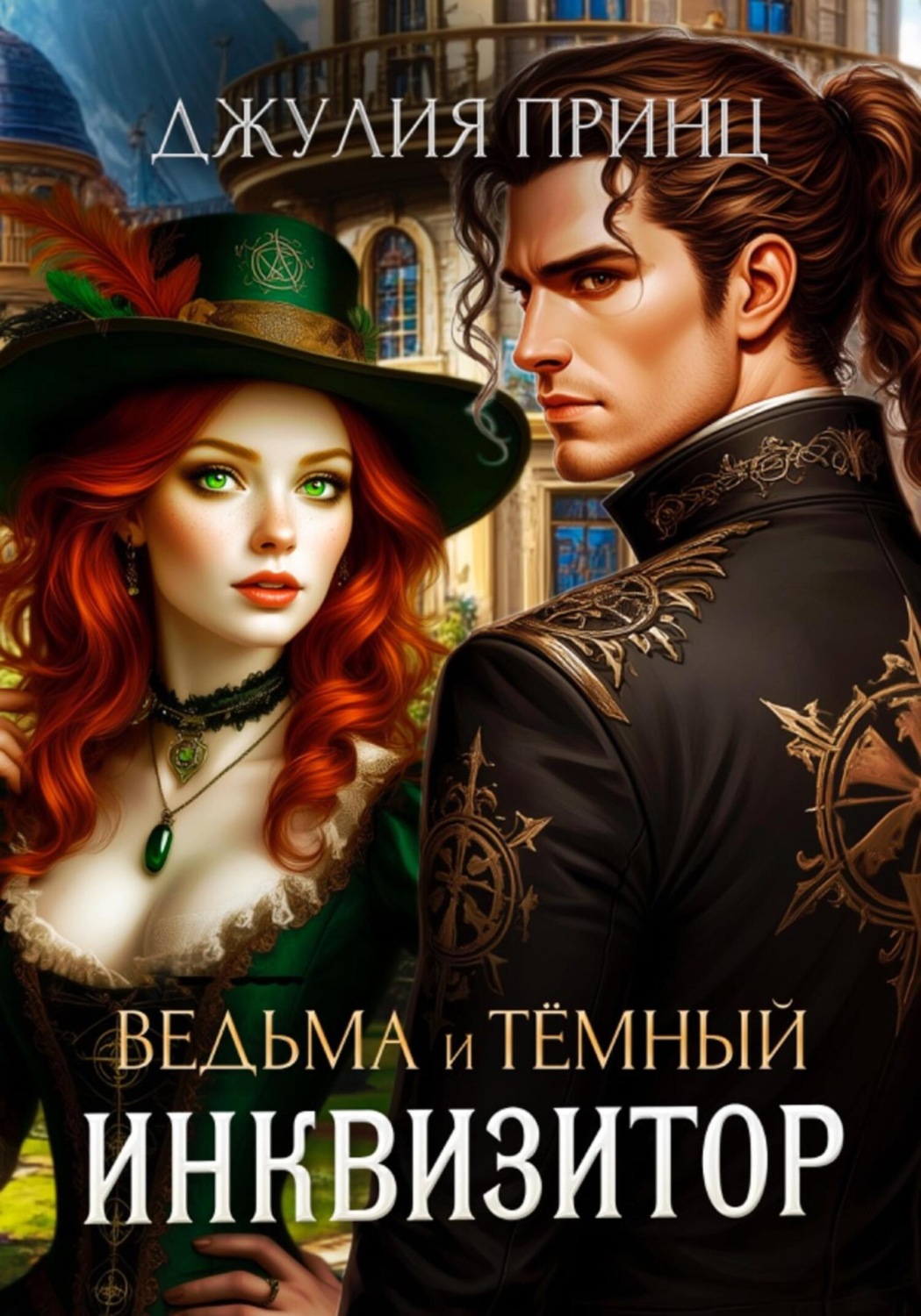 Обложка книги «Ведьма и темный инквизитор»