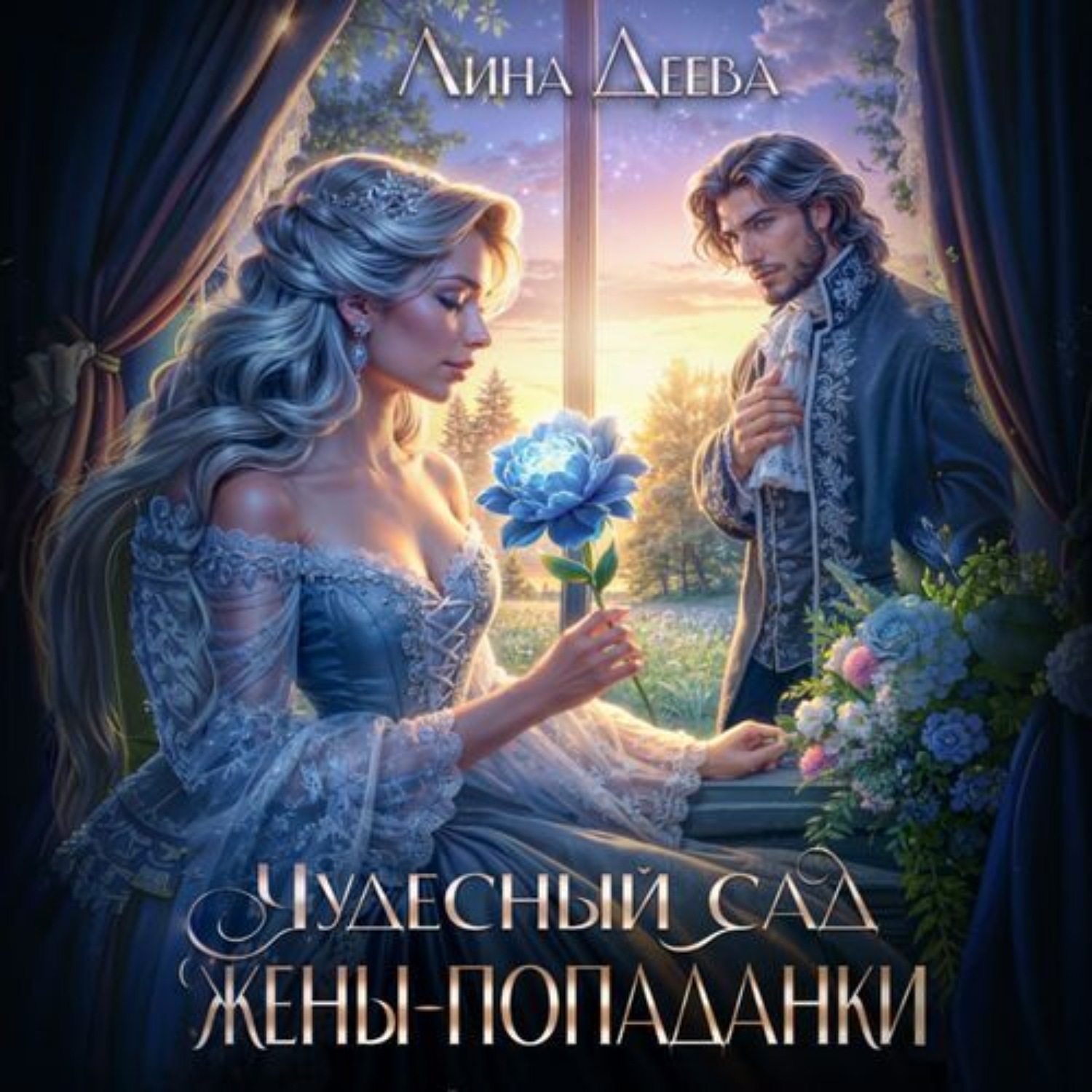 Обложка книги «Чудесный сад жены-попаданки»