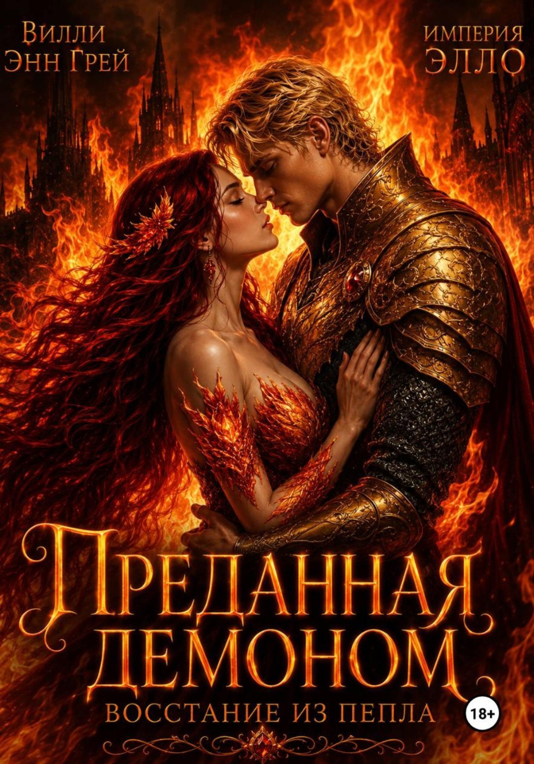 Обложка книги «Преданная демоном. Восстание из пепла»